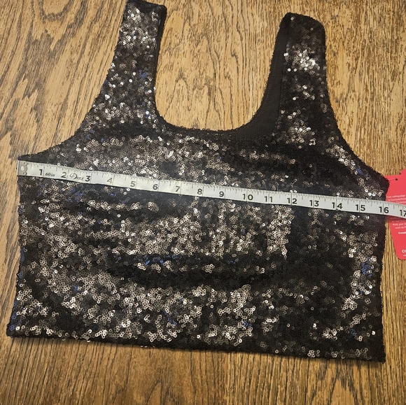 Commando sequin crop Top size Large - Picture 12 of 12